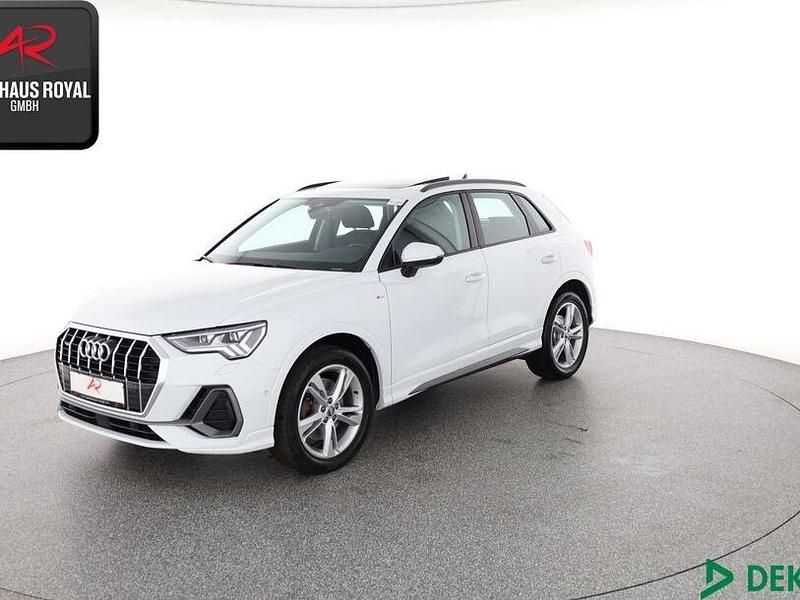 Weiss (metallic) Gebraucht 2020 Audi Q3 S-Line SUV | 31.880 € (Guter Preis) - Bild 1/4
