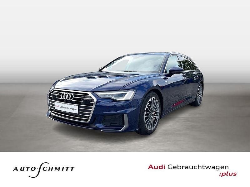 Blau Gebraucht 2021 Audi A6 S-Line Kombi | 30.990 € (Superpreis) - Bild 1/4