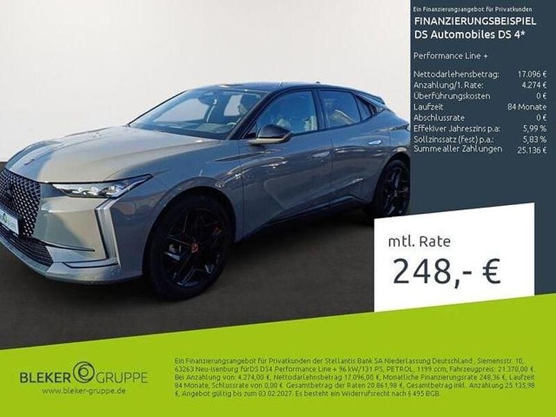 Grau Gebraucht 2023 Citroën DS4 Kleinwagen | 21.370 € (Fairer Preis) - Bild 1/3