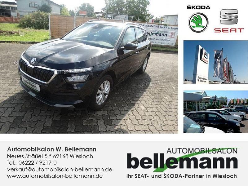 Schwarz Gebraucht 2021 Skoda Kamiq Ambition SUV | 16.990 € (Guter Preis) - Bild 1/4