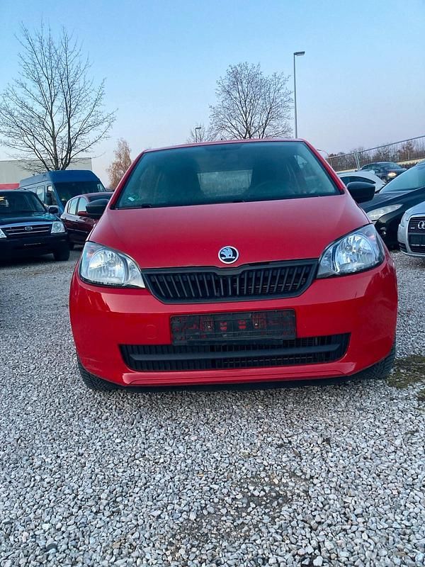 Gebraucht Skoda Citigo 60 PS (44 kW) 2016 Rot Kleinwagen