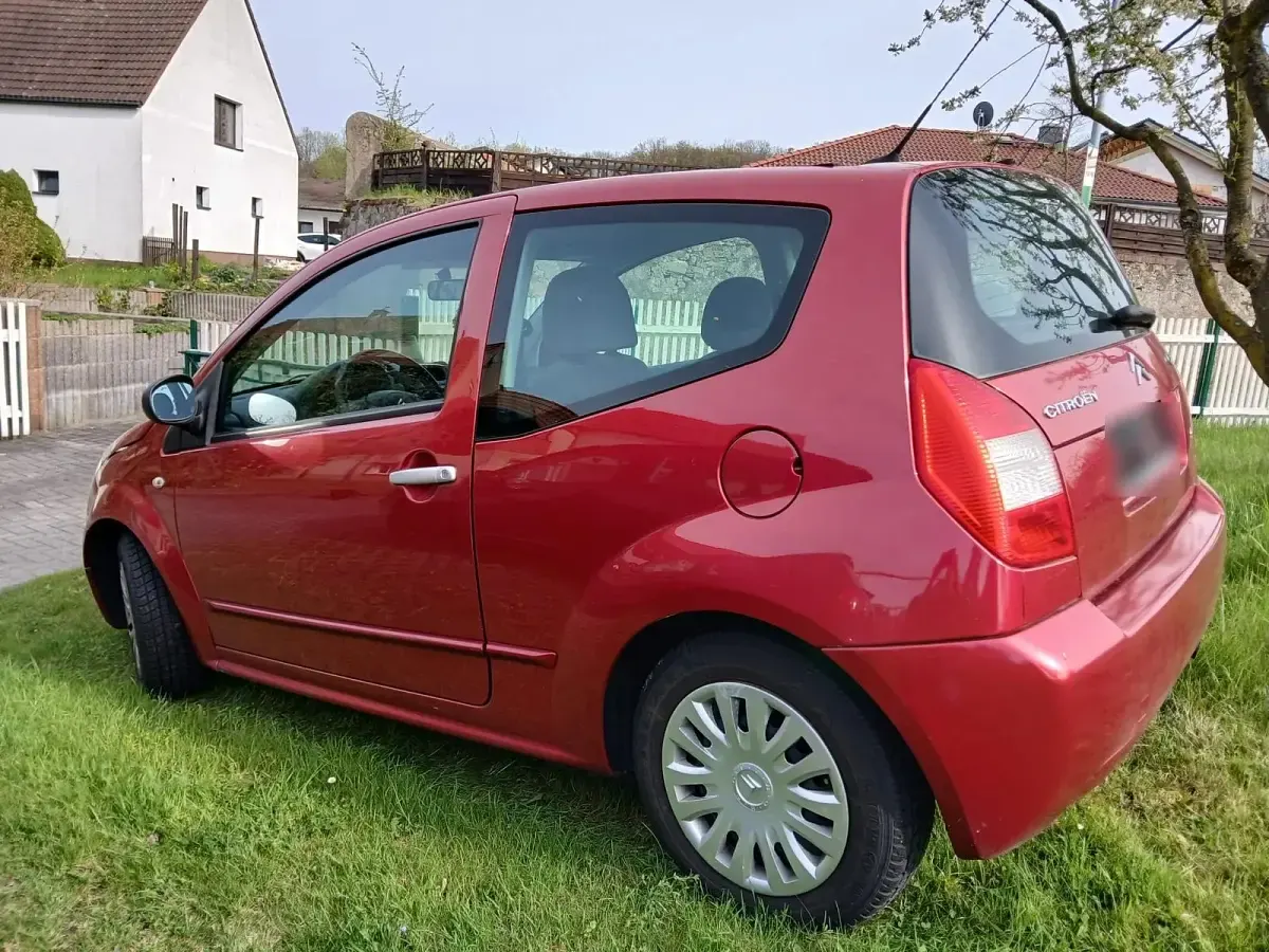 Gebraucht Citroën C2 2006 Rot Kleinwagen