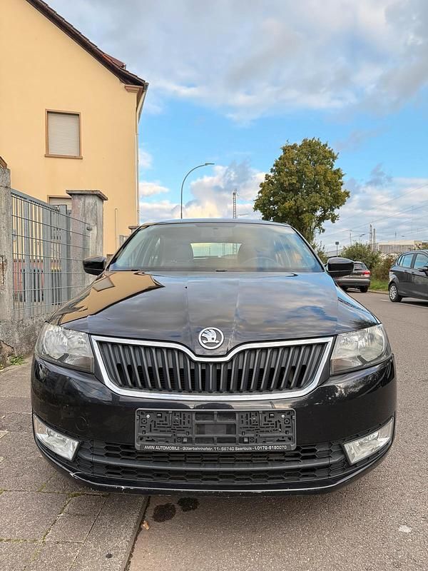 Schwarz Gebraucht 2013 Skoda Rapid Limousine | 5.490 € (Guter Preis) - Bild 1/4