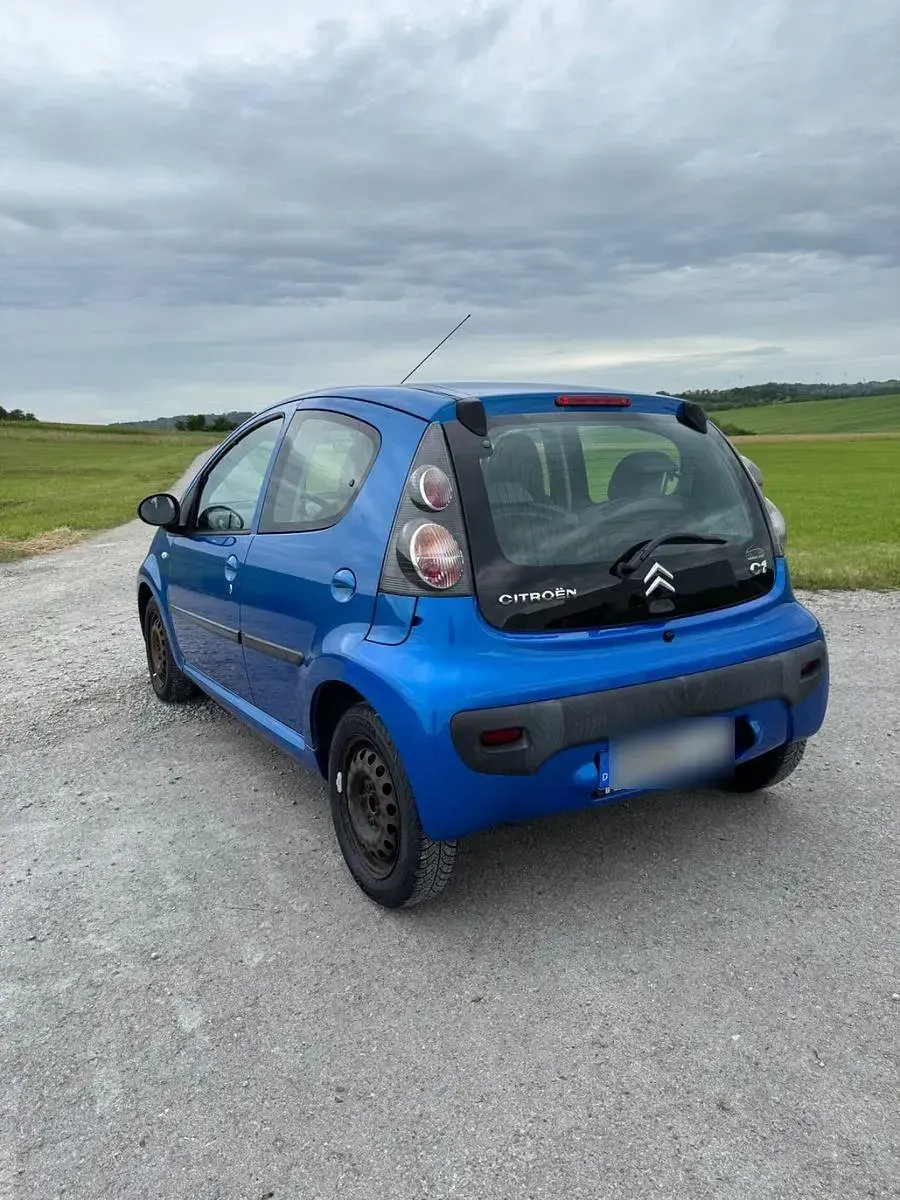 Gebraucht Citroën C1 68 PS (50 kW) 2010 Blau Kleinwagen