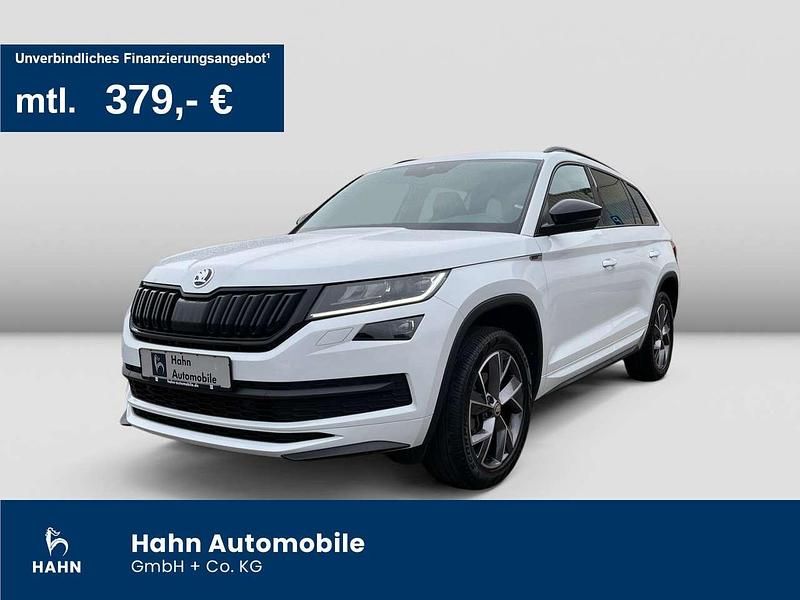 Weiß Gebraucht 2021 Skoda Kodiaq SportLine SUV | 27.950 € (Etwas zu teuer) - Bild 1/3