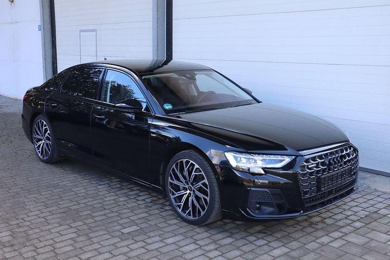 Schwarz Gebraucht 2023 Audi A8L Exclusive Limousine | 69.800 € (Superpreis) - Bild 1/4