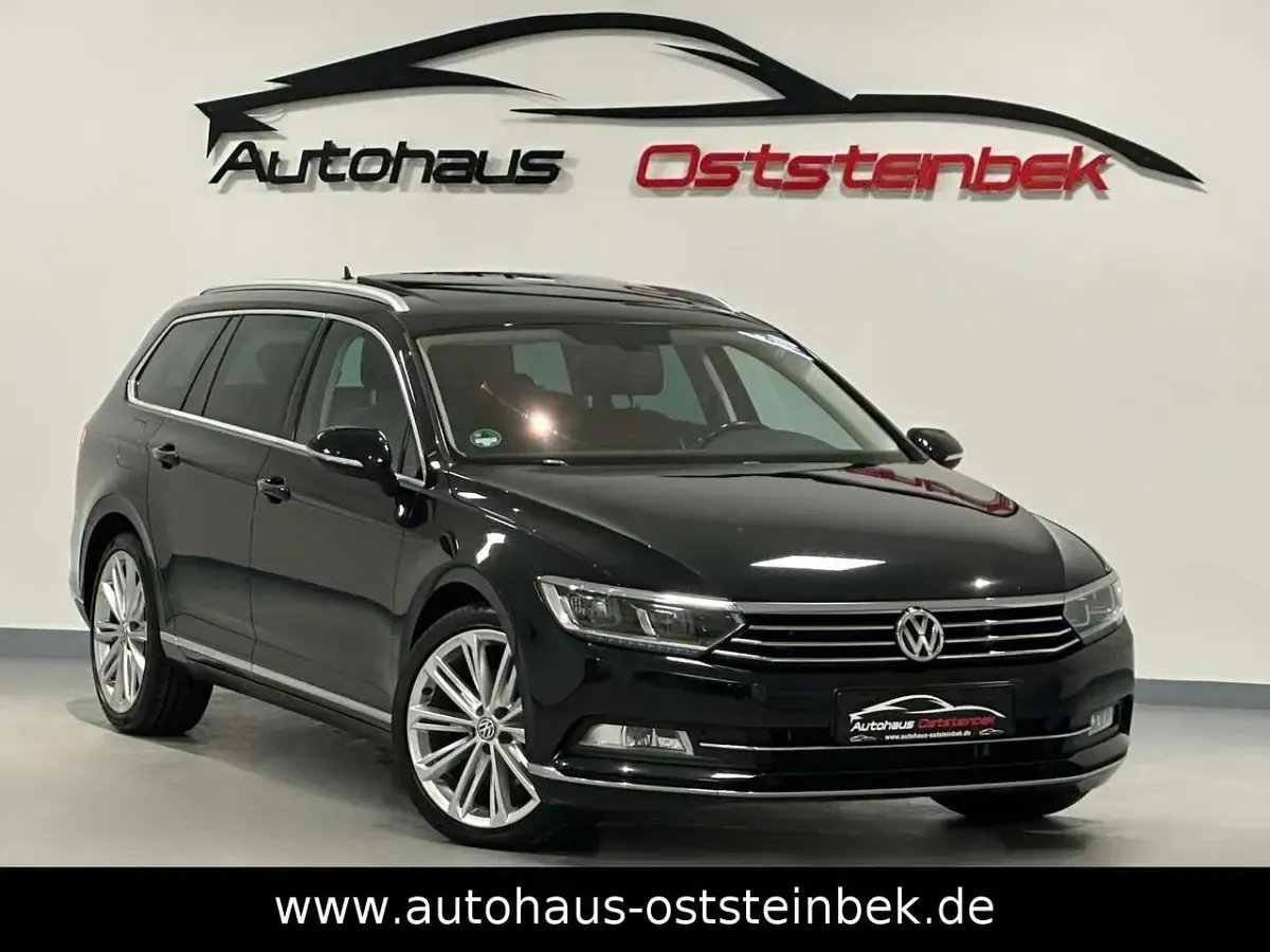 Gebraucht VW Passat Highline 190 PS (139 kW) 2016 Schwarz Kombi