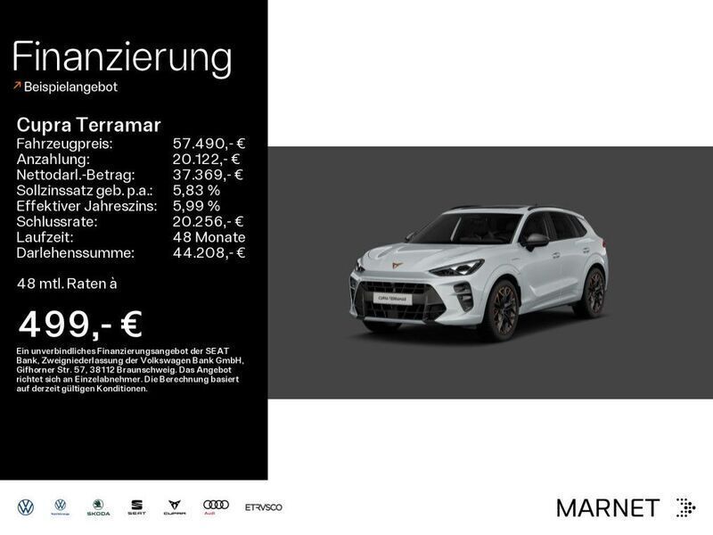 Weiß Neu 2025 Cupra Terramar VZ SUV | 57.490 € (Teuer) - Bild 1/4