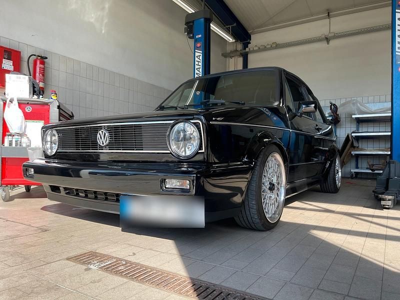 Gebraucht VW Golf Cabriolet 98 PS (72 kW) 1991 Schwarz Cabrio
