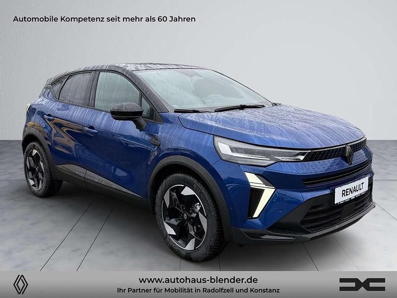 Neu Renault Captur Techno 91 PS (66 kW) 2026 Ironblau metallic, black pear SUV