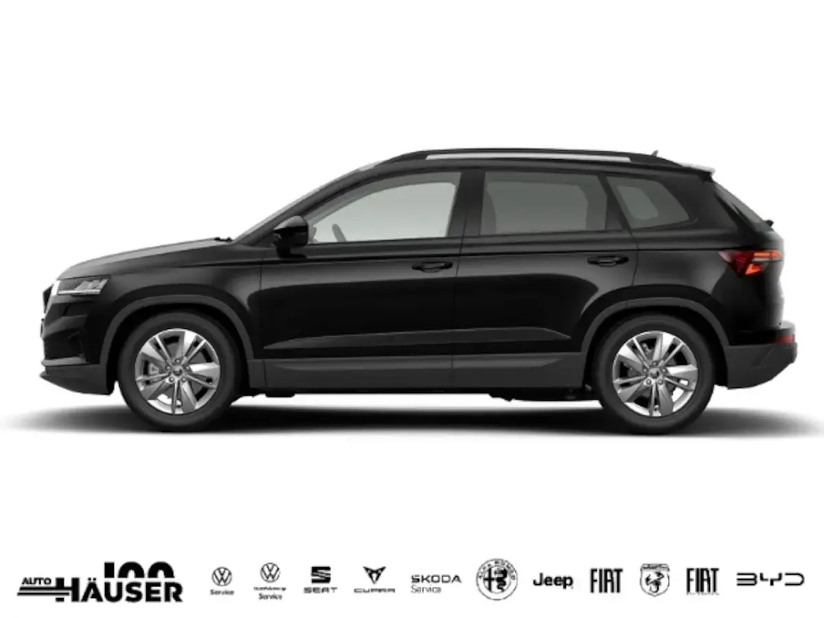 Gebraucht Skoda Karoq Selection 150 PS (110 kW) 2025 Schwarzmagic perleffekt SUV
