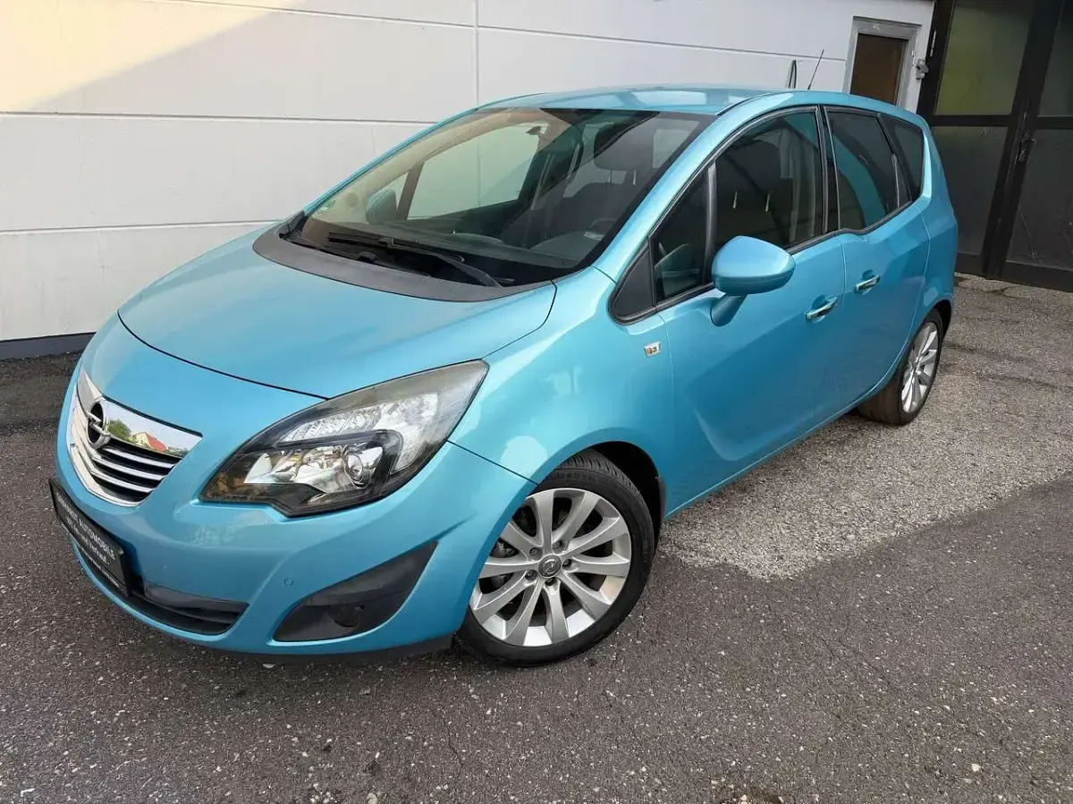 Gebraucht Opel Meriva 120 PS (88 kW) 2012 Blau Van / Kleinbus