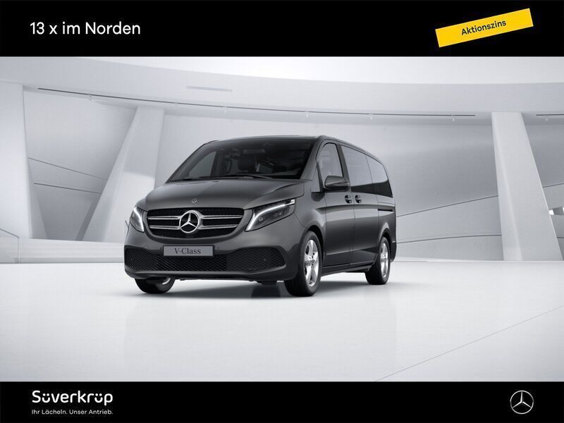 Grau graphitgrau Gebraucht 2023 Mercedes V250 Van / Kleinbus | 55.890 € (Fairer Preis) - Bild 1/4