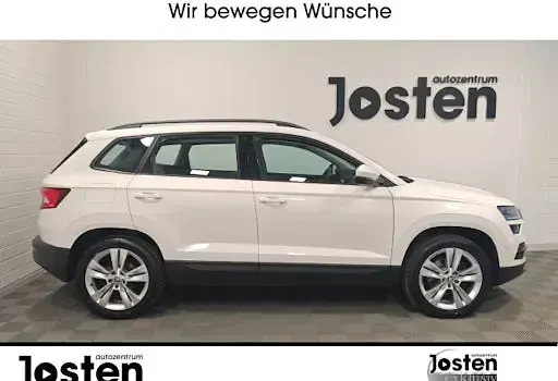 Gebraucht Skoda Karoq Style 150 PS (110 kW) 2019 Weiß (candyweiss) SUV