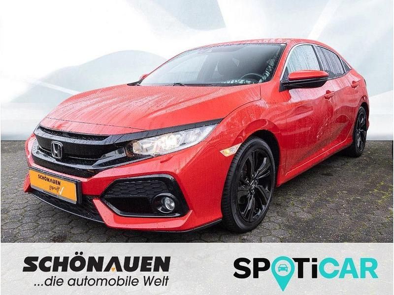 Rot Gebraucht 2018 Honda Civic Elegance Limousine | 17.990 € (Fairer Preis) - Bild 1/4