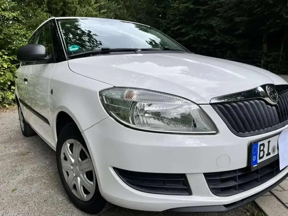 Gebraucht Skoda Fabia Active 60 PS (44 kW) 2014 Weiß Limousine