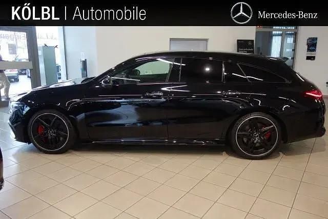 lack kosmosschwarz Gebraucht 2024 Mercedes CLA45 AMG Premium Plus Kombi | 57.880 € (Etwas zu teuer) - Bild 1/4