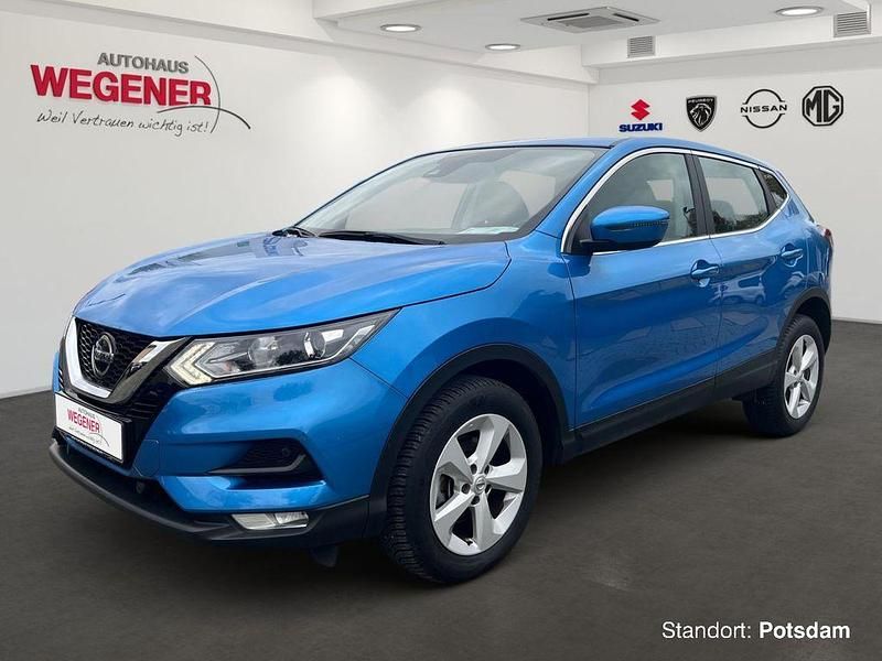 Vivid blue Gebraucht 2020 Nissan Qashqai Acenta SUV | 20.499 € (Fairer Preis) - Bild 1/4