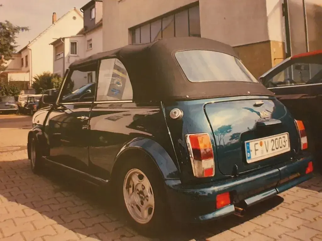 Usata Mini Cooper Cabriolet 63 CV (46 kW) 1995 Verde Cabrio