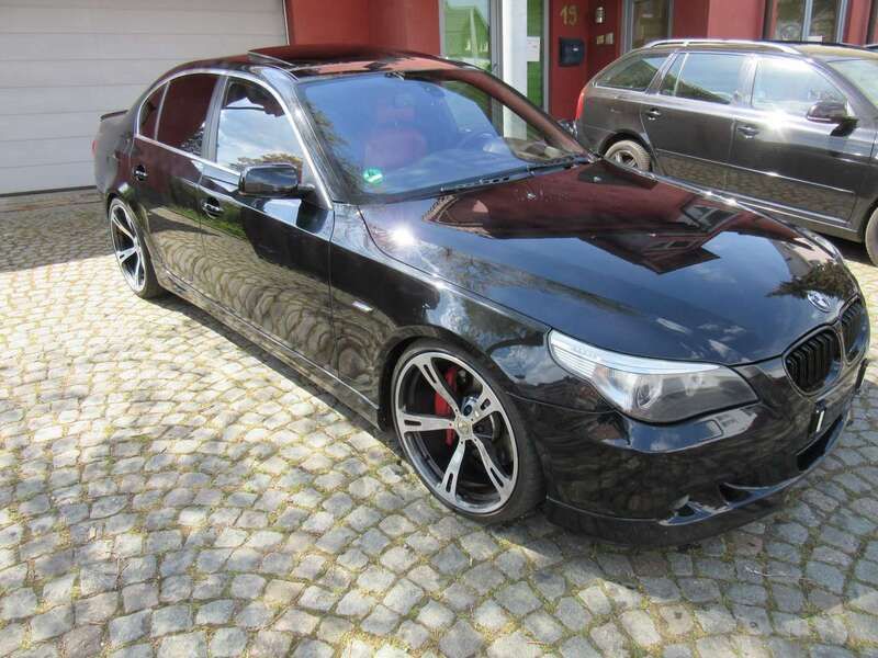 Schwarz Gebraucht 2006 BMW 550 Limousine | 11.350 € (Fairer Preis) - Bild 1/4