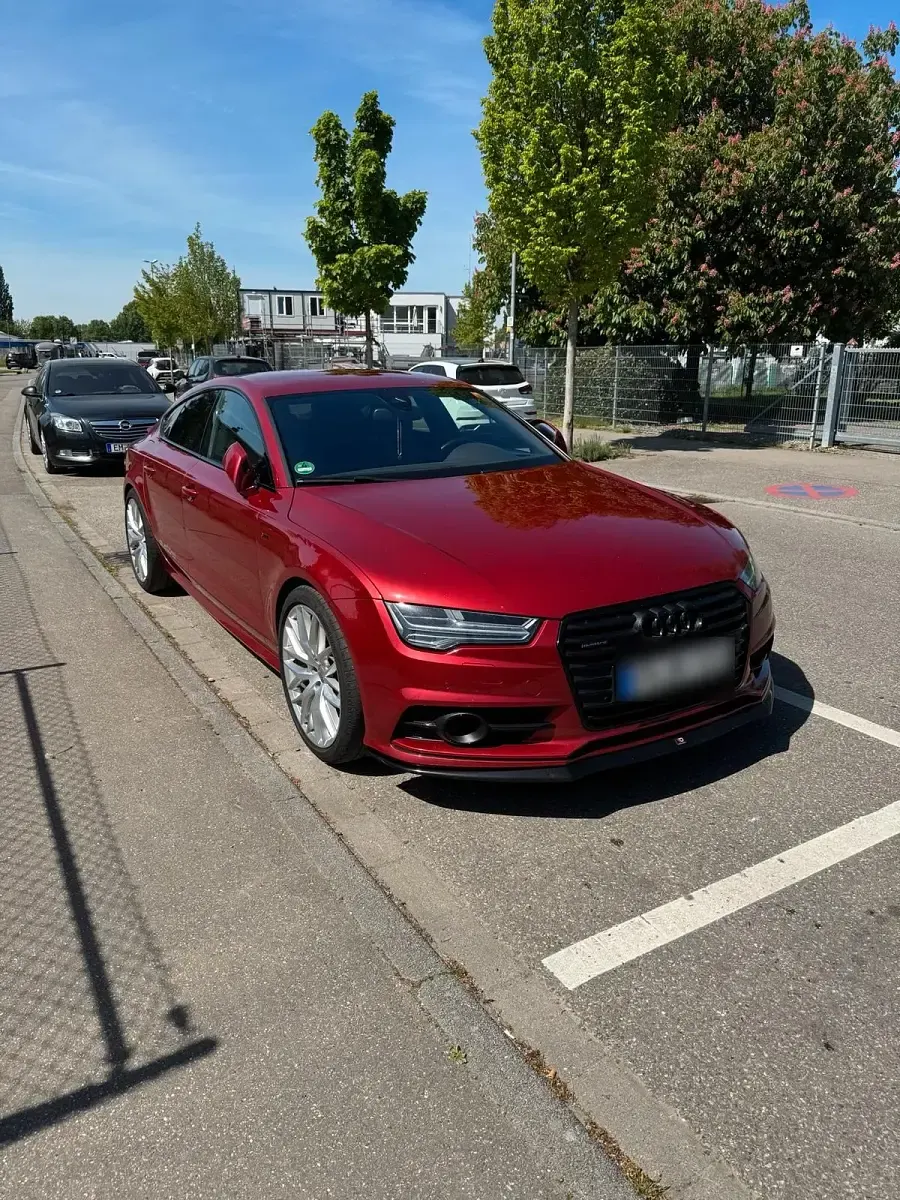 Gebraucht Audi A7 S-Line 320 PS (235 kW) 2015 Rot Kleinwagen