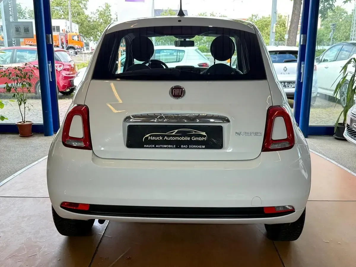 Gebraucht Fiat 500 69 PS (50 kW) 2021 Bianco bianco/ bossa nova/calc Limousine
