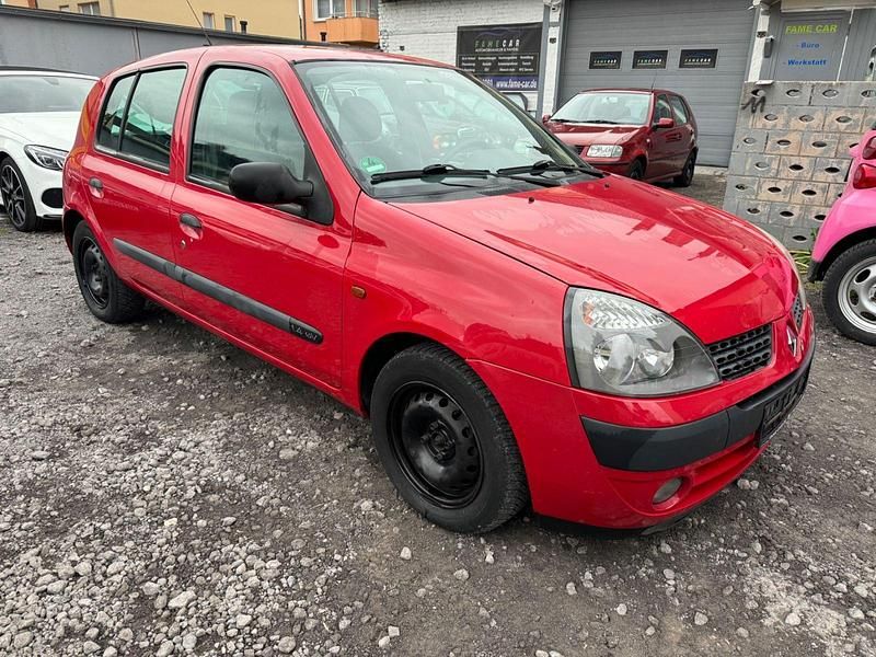 Rot Gebraucht 2002 Renault Clio II Expression Limousine | 1.500 € (Guter Preis) - Bild 1/4