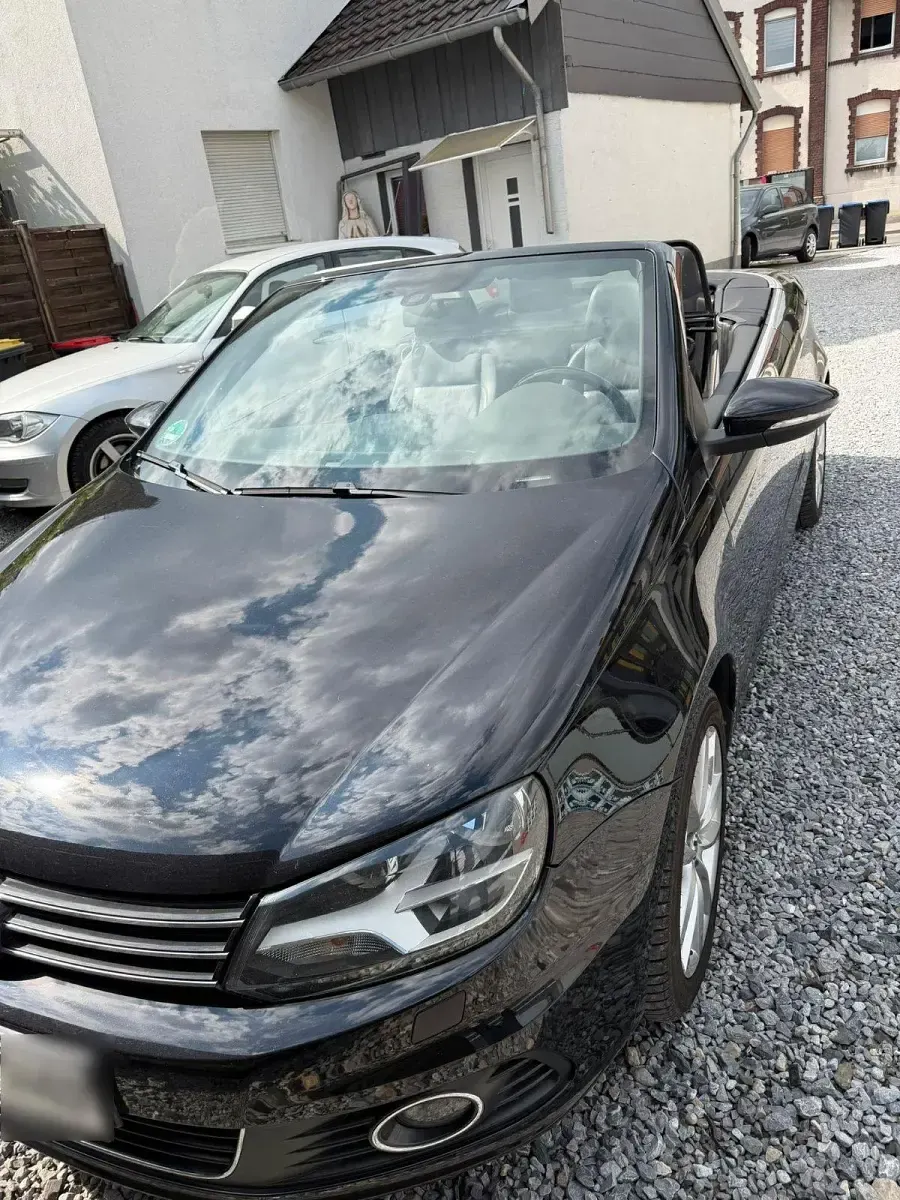 Gebraucht VW Eos 122 PS (89 kW) 2013 Schwarz Cabrio