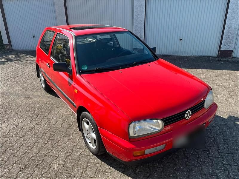 Gebraucht VW Golf III 59 PS (43 kW) 1996 Rot