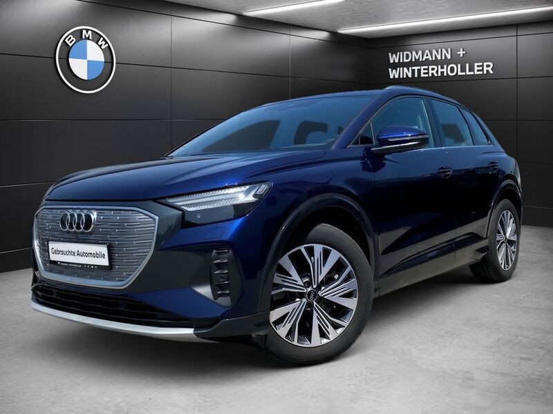 Blau Gebraucht 2023 Audi Q4 e-tron SUV | 37.180 € (Guter Preis) - Bild 1/3