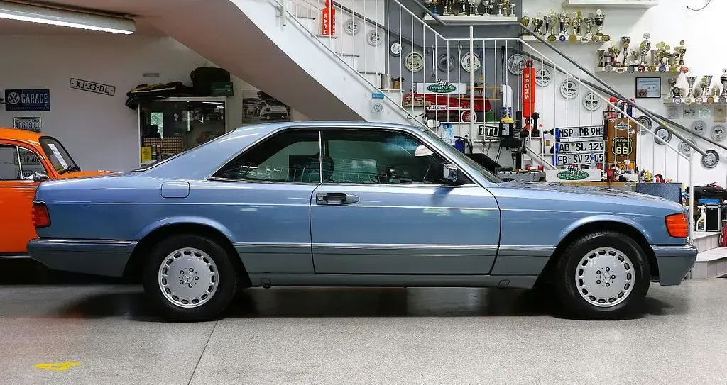 Gebraucht Mercedes 420 204 PS (150 kW) 1986 Diamantblau metallic (355u) Coupé
