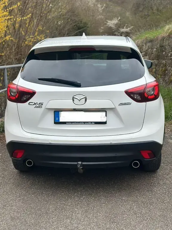 Gebraucht Mazda CX-5 Exclusive-Line 175 PS (128 kW) 2015 Weiß SUV