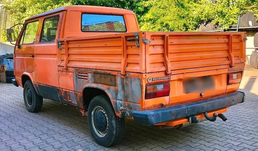 Gebraucht VW T3 50 PS (36 kW) 1989 Orange Van