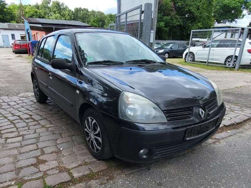 Grau Gebraucht 2005 Renault Clio II Campus Limousine | 799 € (Guter Preis) - Bild 1/4