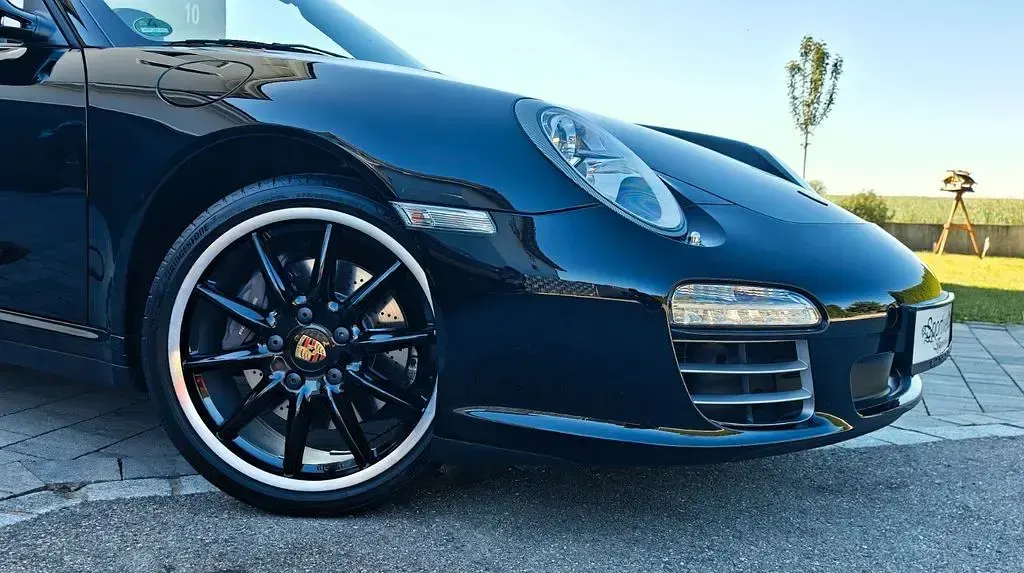 Gebraucht Porsche 997 345 PS (253 kW) 2009 Tiefschwarz Cabrio