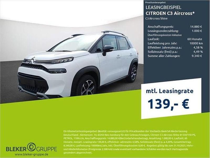 Weiss Gebraucht 2023 Citroën C3 Kleinwagen | 14.280 € (Fairer Preis) - Bild 1/3
