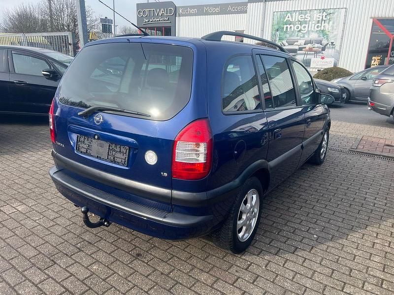 Gebraucht Opel Zafira Njoy 101 PS (74 kW) 2004 Blau Van / Kleinbus