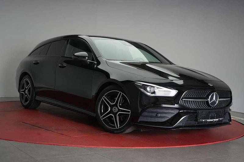 Nachtschwarz unilack Gebraucht 2021 Mercedes CLA220 AMG Limousine | 24.990 € (Superpreis) - Bild 1/4