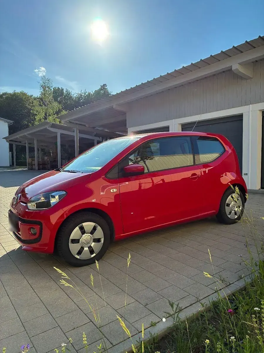 Gebraucht VW up! 75 PS (55 kW) 2012 Rot Kleinwagen