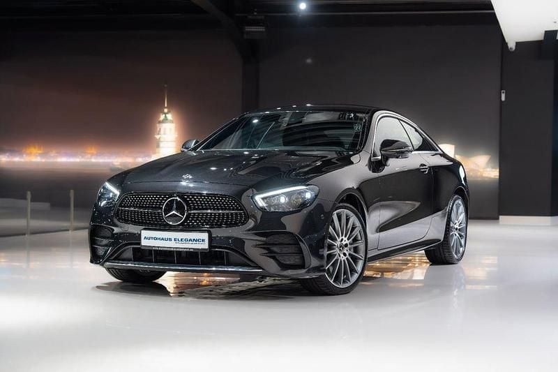 Graphitgrau Gebraucht 2021 Mercedes E450 AMG line Coupé | 49.980 € (Guter Preis) - Bild 1/4