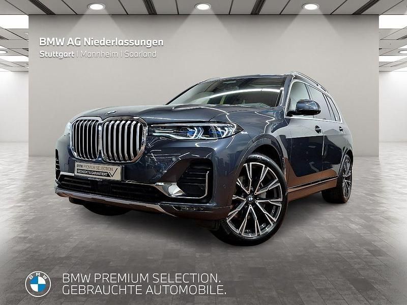 Grau Gebraucht 2021 BMW X7 Sport Line SUV | 72.990 € (Etwas zu teuer) - Bild 1/4