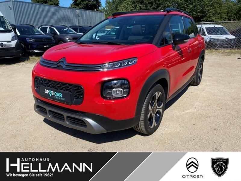 Rot passion rot Gebraucht 2018 Citroën C3 Aircross PureTech SUV | 13.340 € (Guter Preis) - Bild 1/4