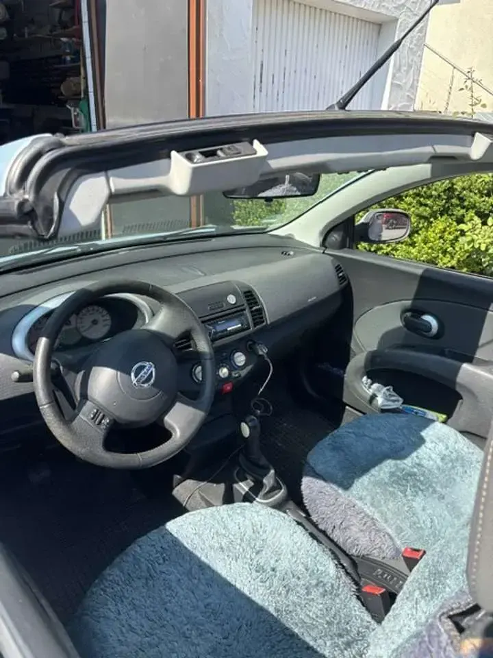 Gebraucht Nissan Micra C+C 88 PS (64 kW) 2005 Blau Cabrio