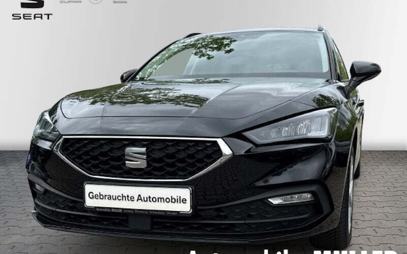 Schwarz Gebraucht 2021 Seat Leon ST Style Kombi | 19.988 € (Guter Preis) - Bild 1/4