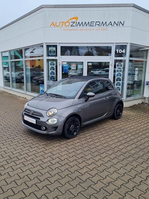 Grau Gebraucht 2018 Fiat 500C Sport Cabrio | 10.650 € (Guter Preis) - Bild 1/4