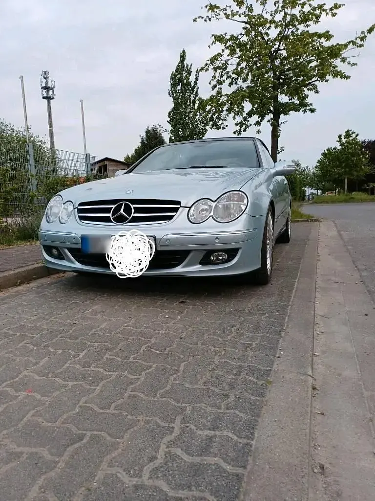 Gebraucht Mercedes CLK200 Avantgarde 184 PS (135 kW) 2008 Silber Cabrio