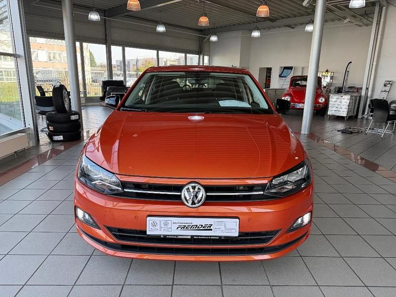 Gebraucht VW Polo IQ Drive 116 PS (85 kW) 2019 Orange Kleinwagen