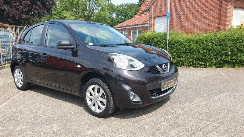 Gebraucht Nissan Micra Acenta 80 PS (58 kW) 2014 Schwarz Kleinwagen