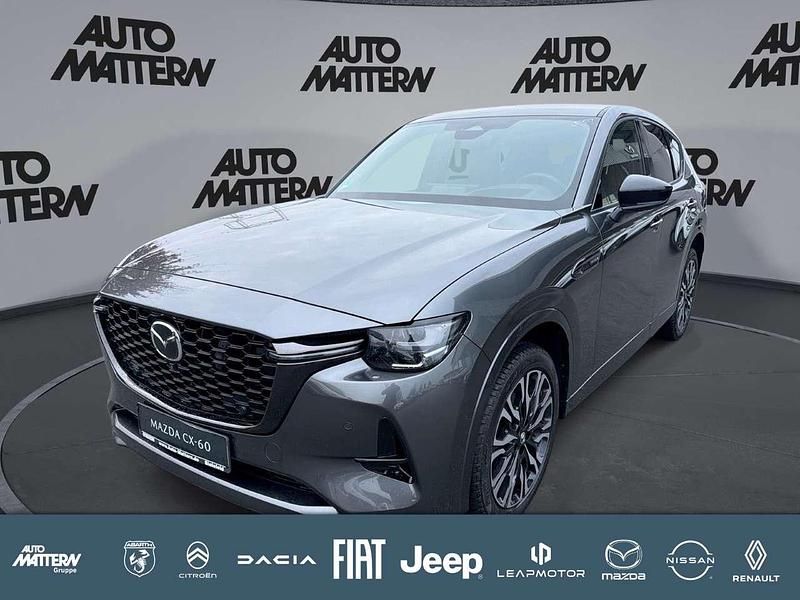 Machine gray Gebraucht 2025 Mazda CX-60 Homura-Line SUV | 52.790 € (Etwas zu teuer) - Bild 1/4