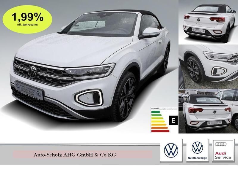 Weiß Neu 2024 VW T-Roc Cabriolet Style Cabrio | 27.770 € (Fairer Preis) - Bild 1/4